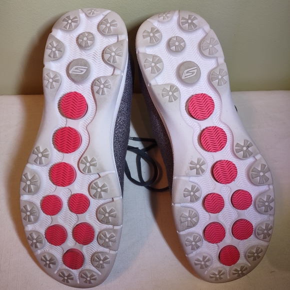 Sketchers GOGA Mat Quick Fit Women's Size 9 Grey Shoes - Picture 8 of 8